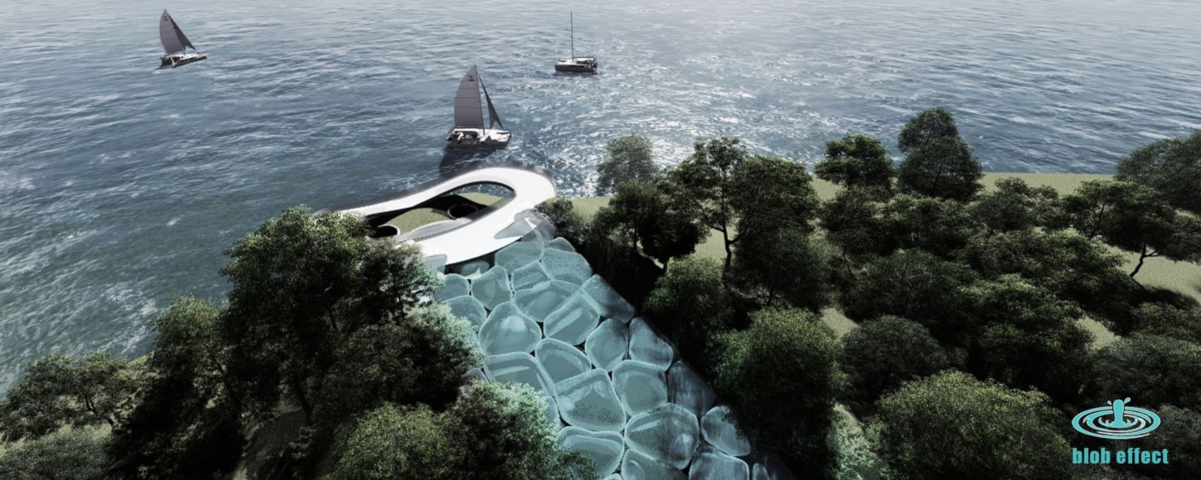 Blob Effect: Experiential Architecture That Engages Emotion Through Water