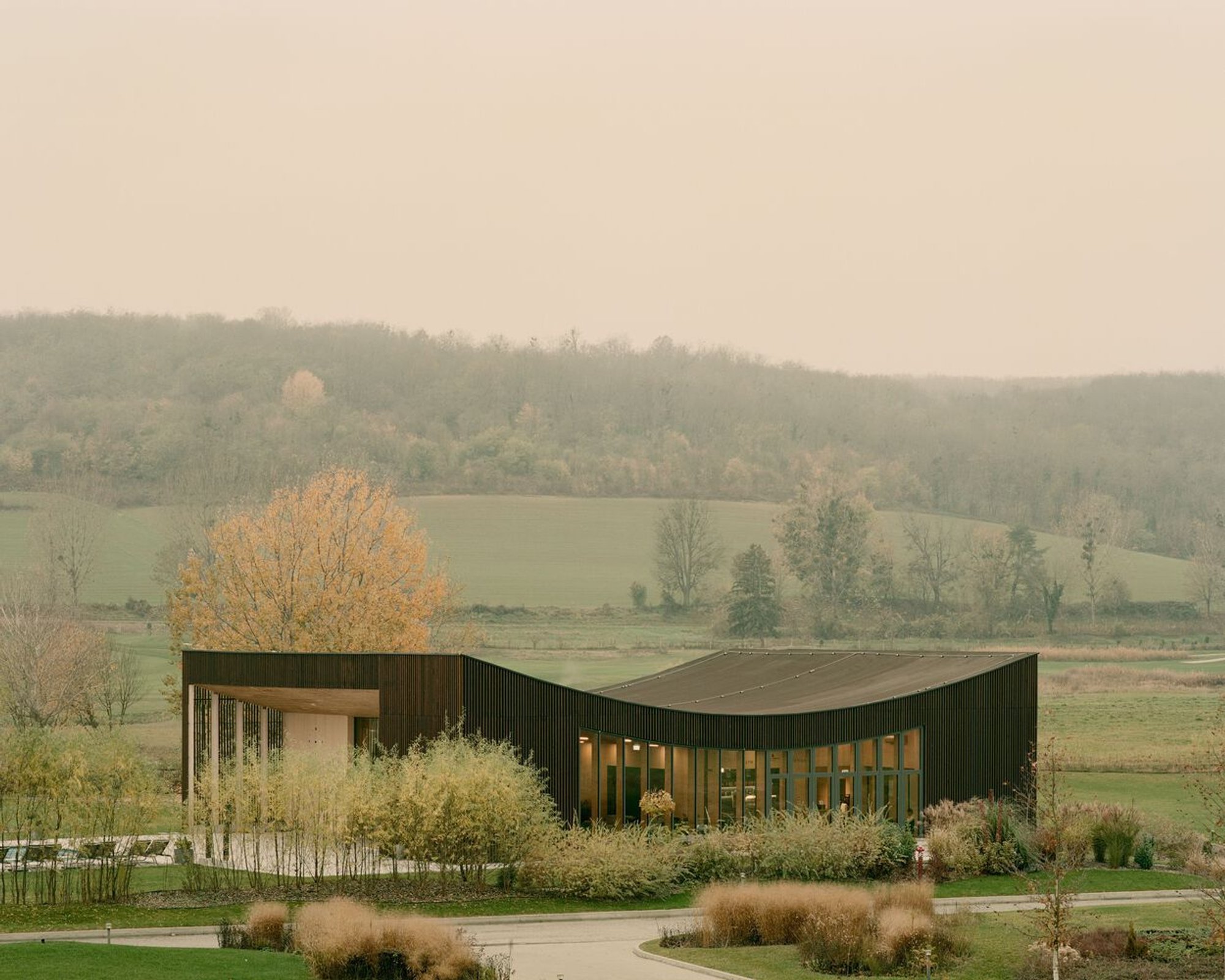 Zala Springs Golf Resort Wellness Pavilion by Archikon Architects: A Harmonious Fusion of Architecture and Nature