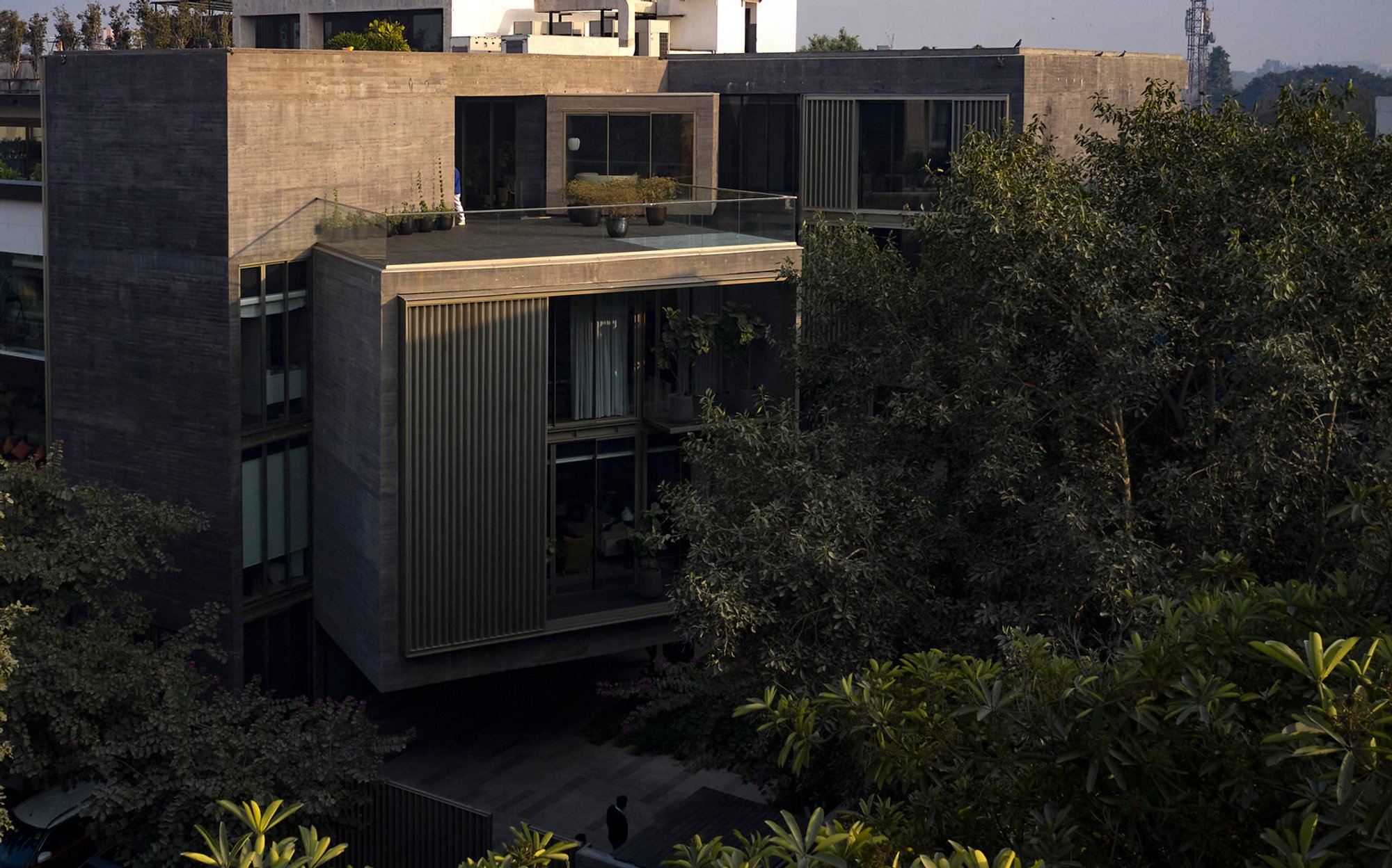 The Three Mashrabiyas House by Matra Architects & Rurban Planners: A Modern Reinterpretation of Traditional Vernacular in Urban New Delhi