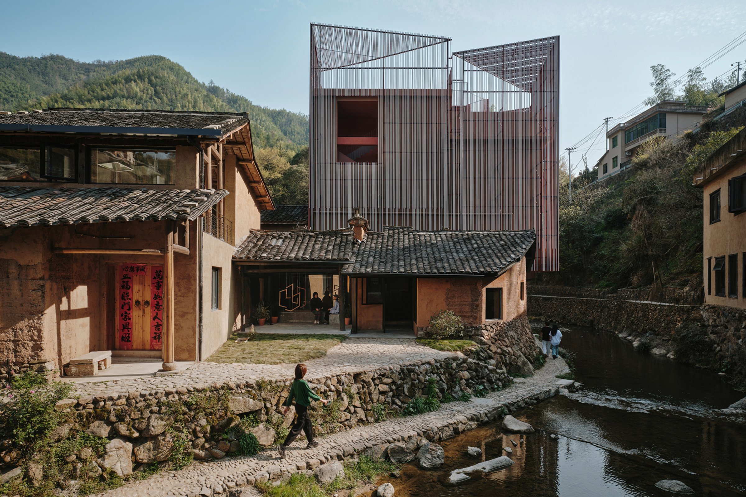 Conceptual Architecture 近代建築の水彩画 Contemporary Rural Art Museum China: Songzhuang Z Museum by TEAM