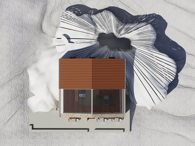 Nature inspired tourist centre