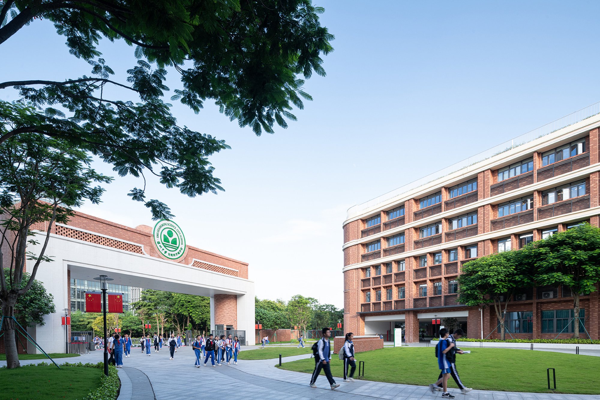 Future Campus Architecture in China: Shenzhen Middle School Guangming Science City by Atelier Global