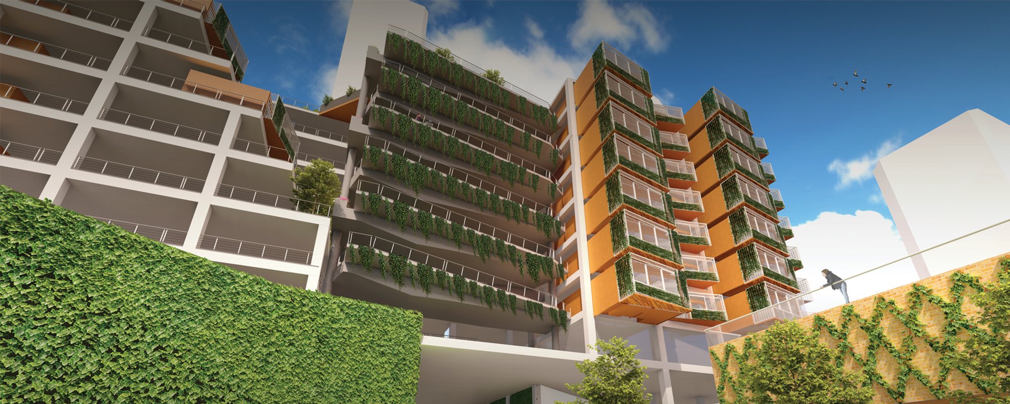 Vertical Green: A Sustainable Take on Modular Architecture
