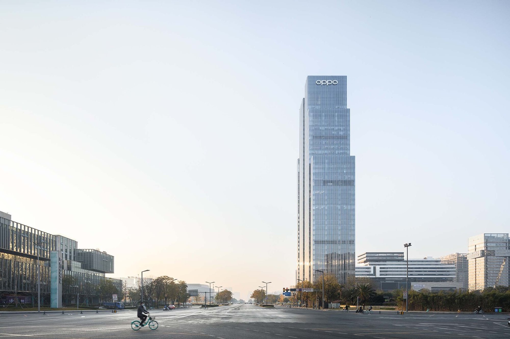 Oppo Technology & Research Centre Tower in Chengdu: A Vertical Village for Innovation by Gianni Botsford Architects + RJWu & Partner