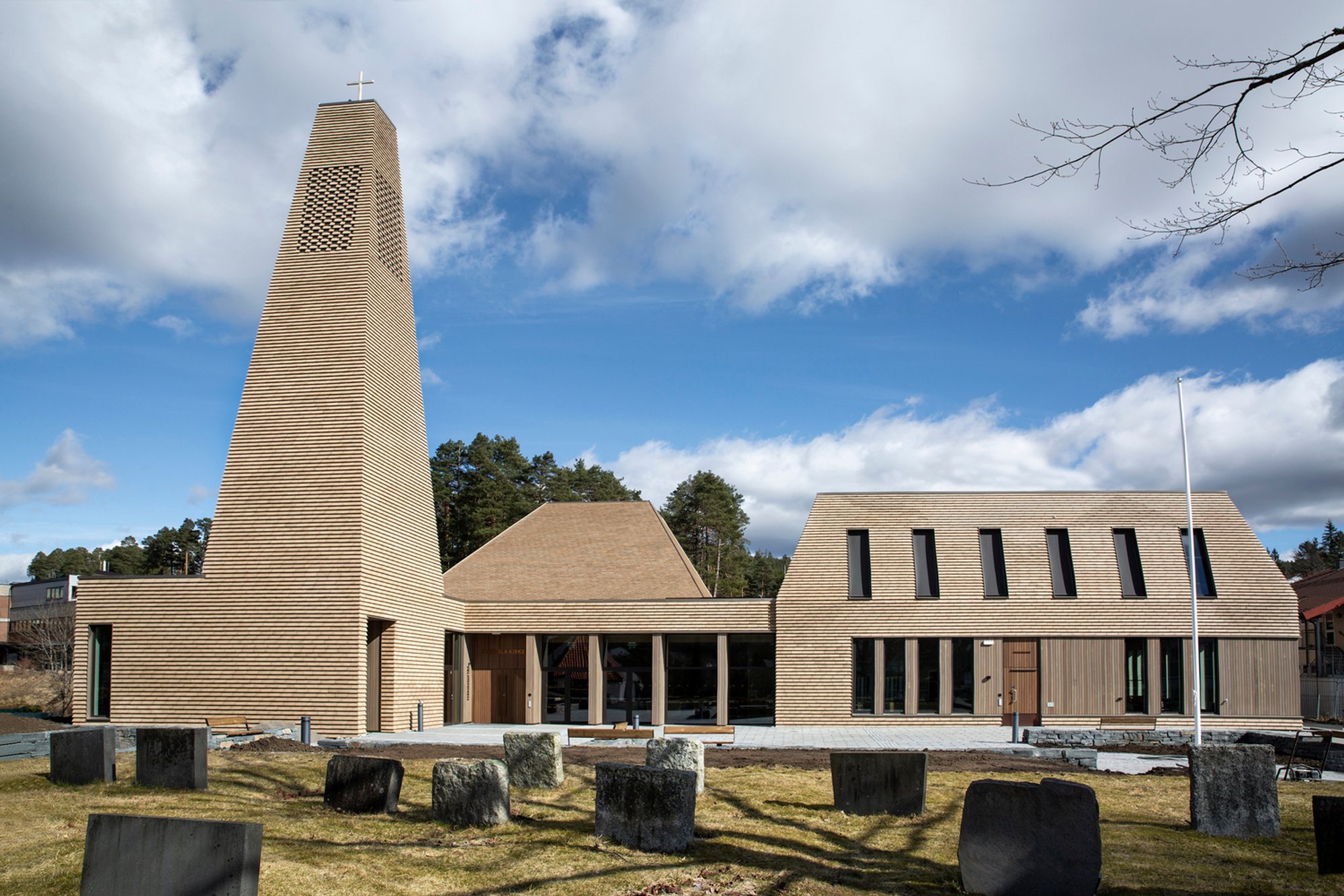 Vennesla Church by LINK Arkitektur: A Modern Landmark of Faith and Community in Norway