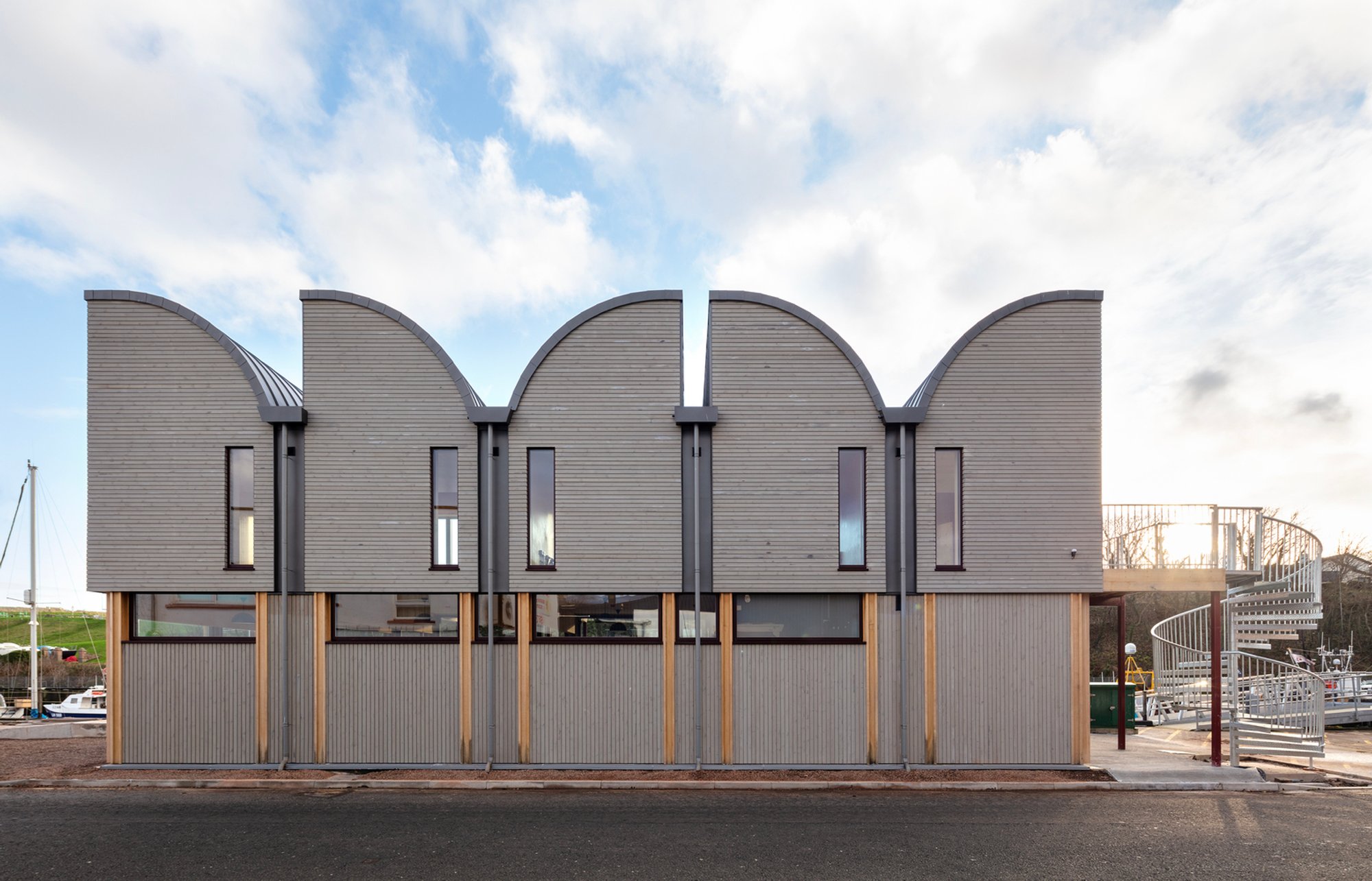 Eyemouth Pavilions – Community Centre by Galmstrup Architects