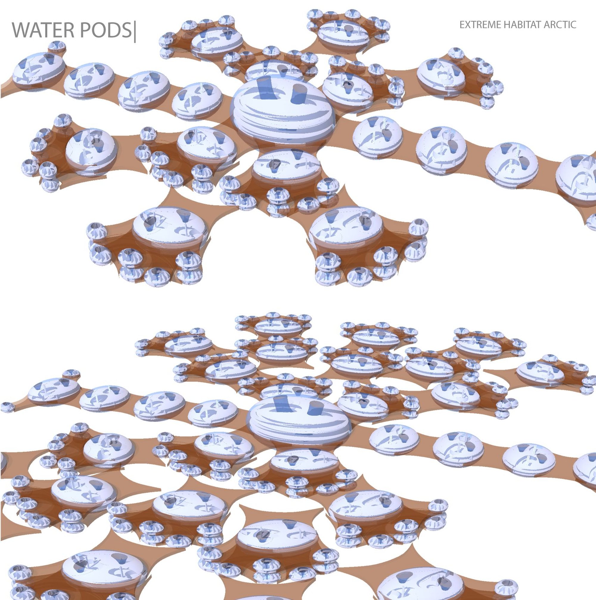Water Pods: Adaptive Architecture for Extreme Arctic Habitats