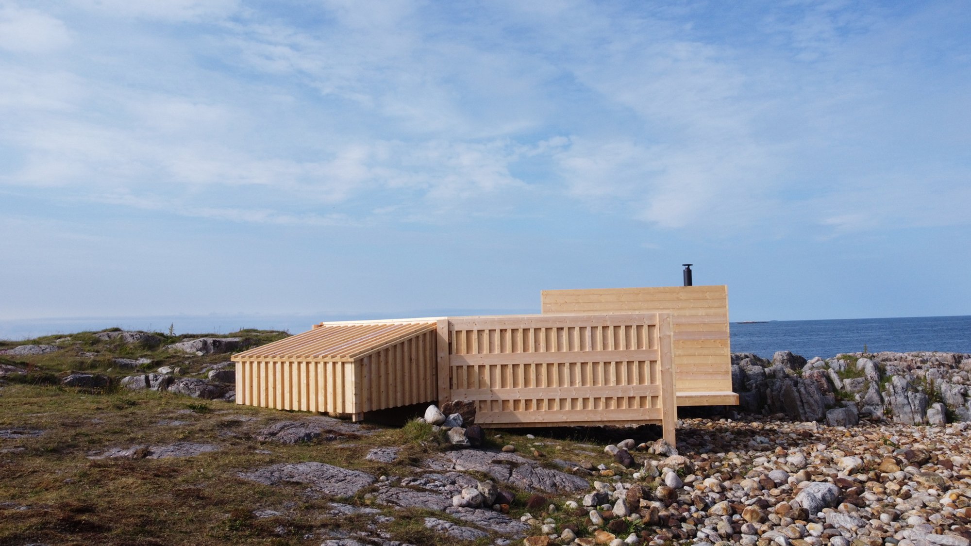 Kalsholmen Safe House by Rintala Eggertsson Architects and Studio NN: A Remote Timber Retreat in Northern Norway