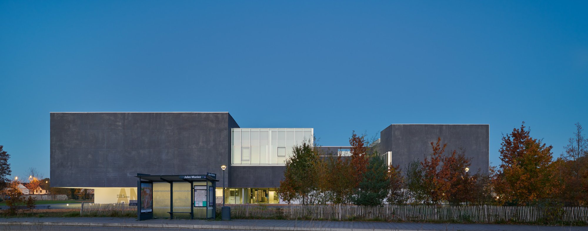 Antipode Music, Youth and Cultural Center by Dominique Coulon & Associés