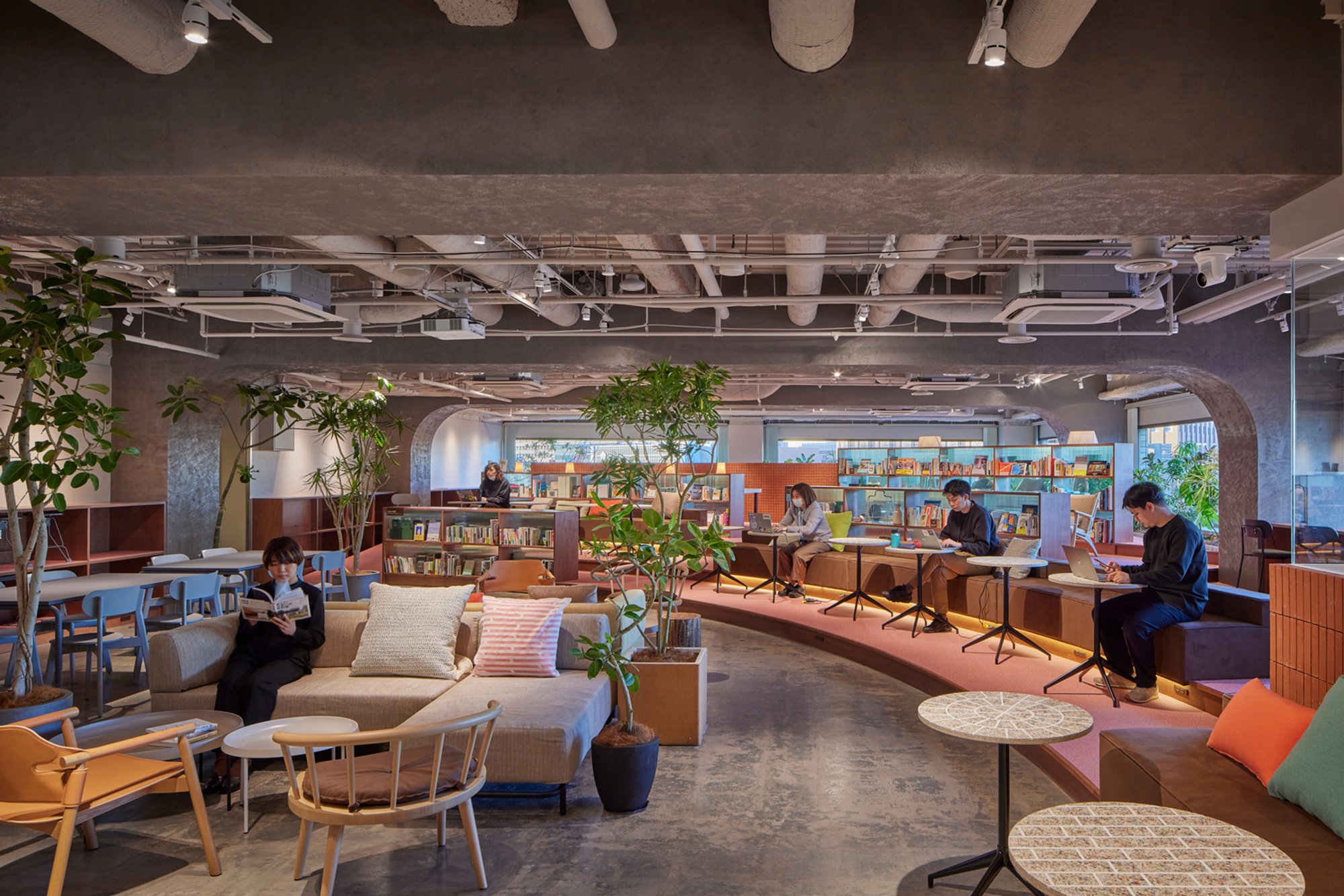 Nippan Group Tokyo Headquarters by KOKUYO: A Library-Inspired Workspace Redefining Office Culture