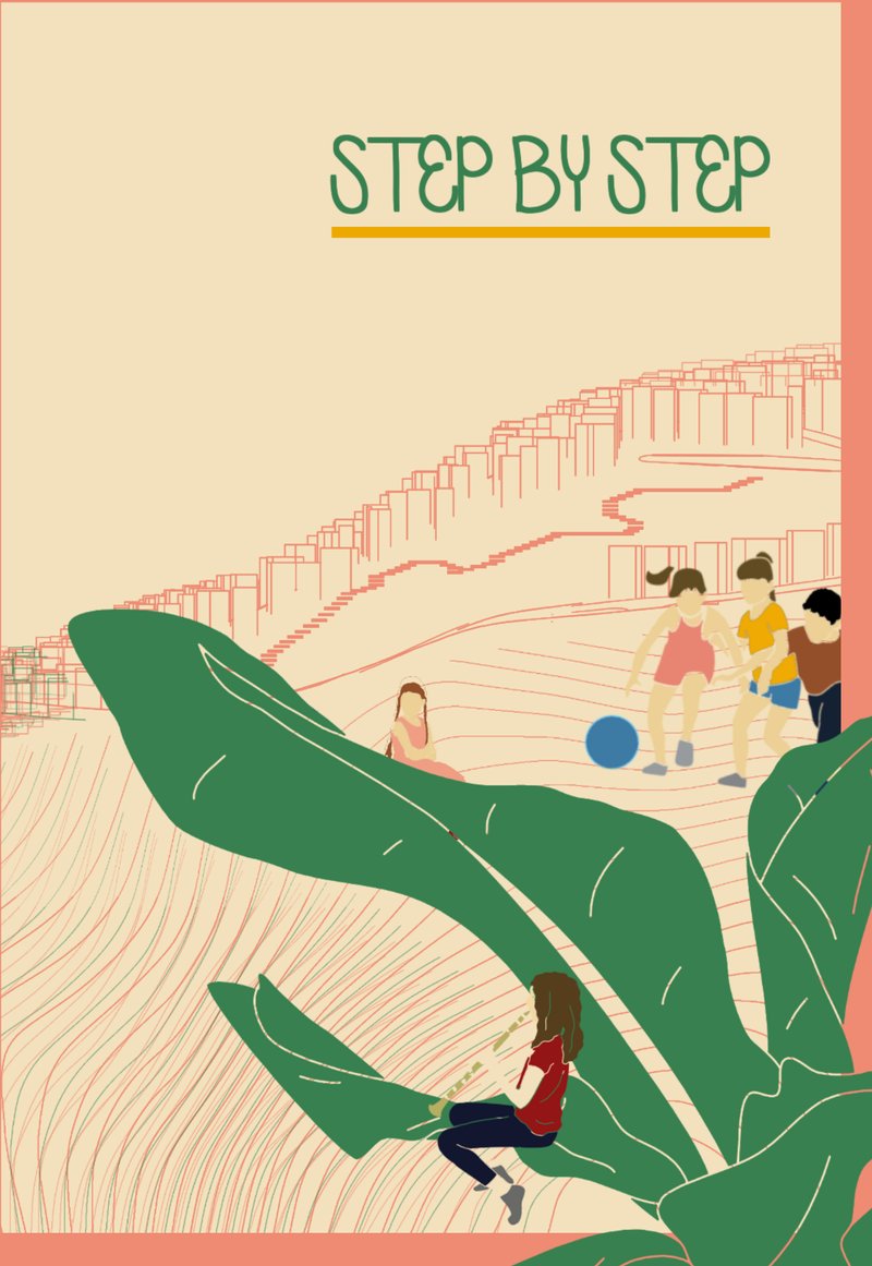 A vibrant visual introducing the concept of a child-centered educational landscape blending nature and play.