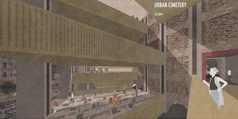 Urban Cemetery: A Vertical Sanctuary