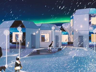 Modular Extreme Habitat: Fractal Urbanism for Arctic Survival