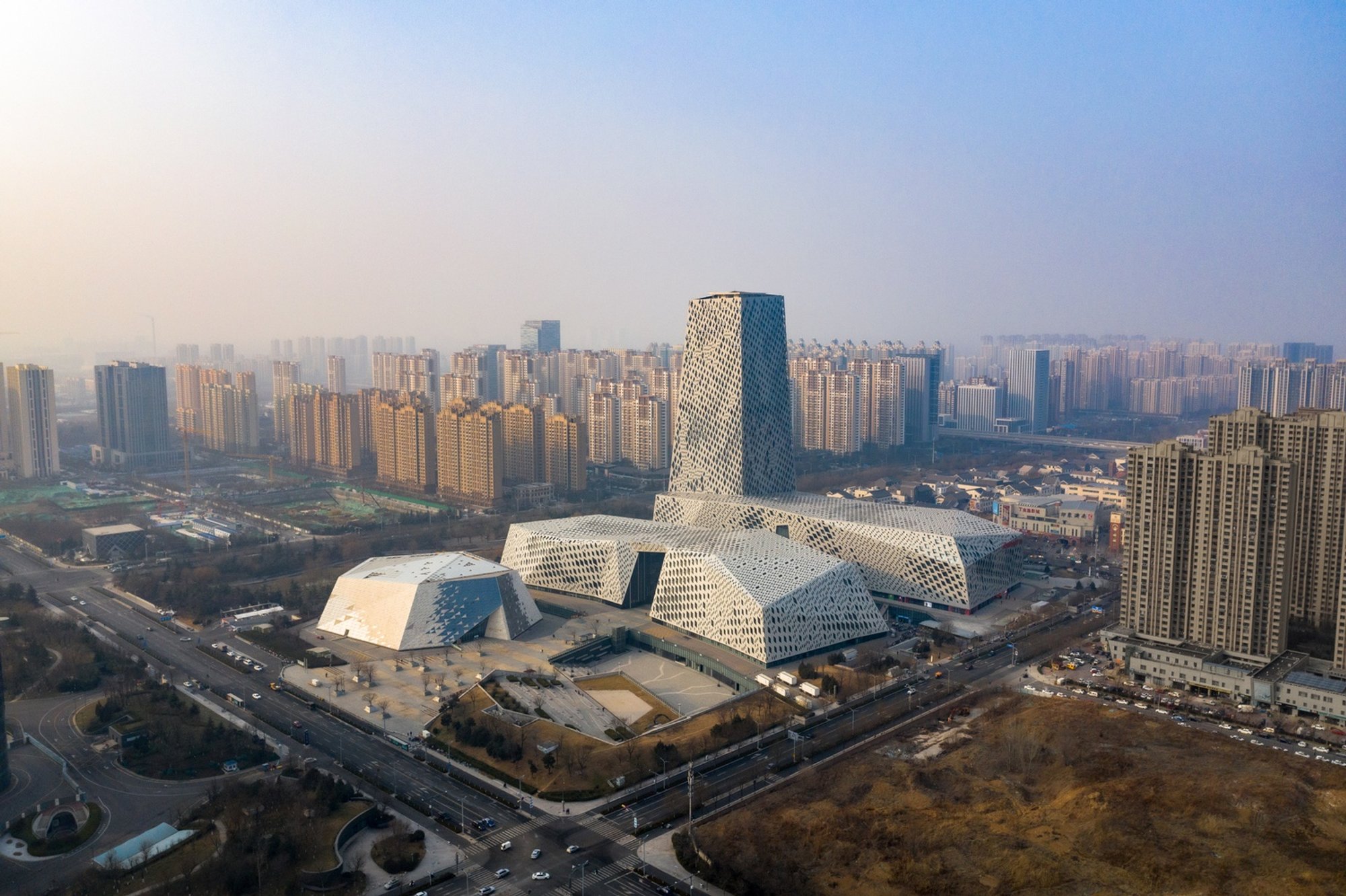 Shandong Provincial Cultural and Art Center by architecturestudio: A Cultural Confluence in the Heart of Jinan