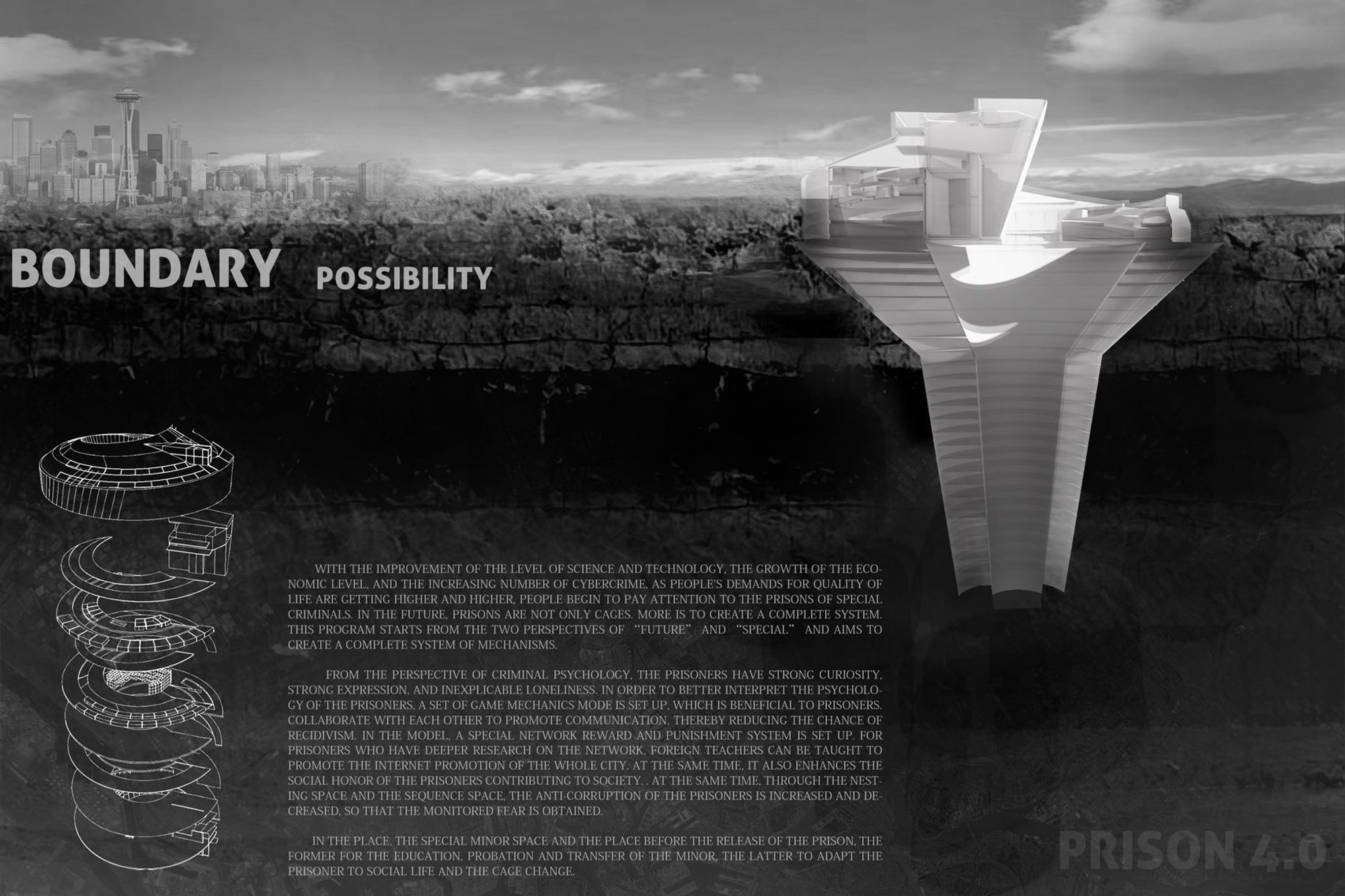 Boundary Possibility: Redefining Justice Through Futuristic Prison Architecture