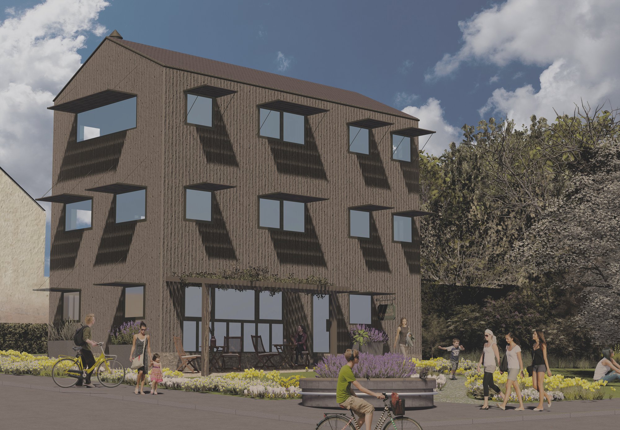 ...the little tea house on the hill