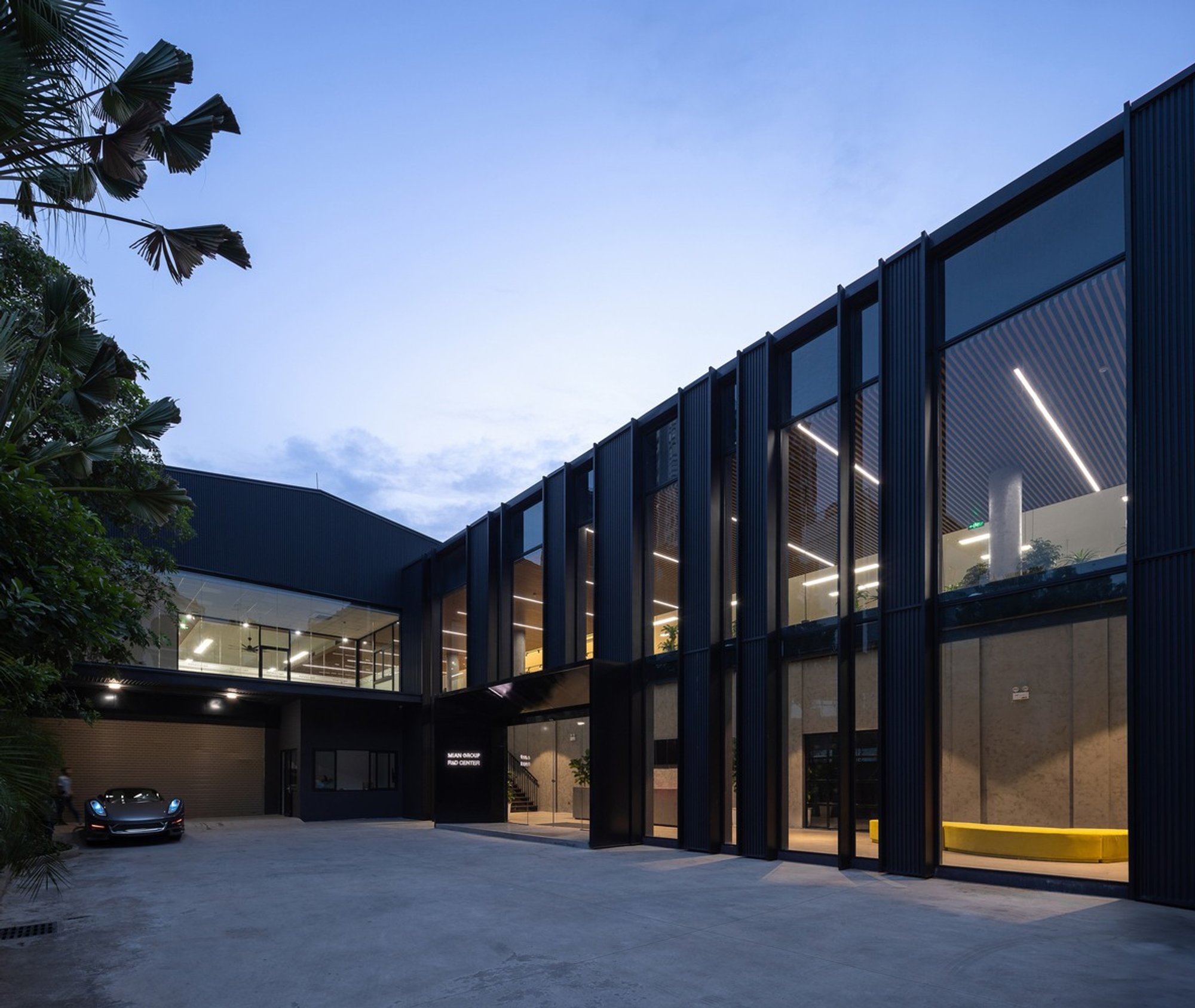 Factory Renovation Architecture: Mian R&D Renovation by Idee Architects in Vietnam