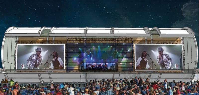 Concert Mode – The stadium shifts into a vibrant entertainment venue for large-scale performances.