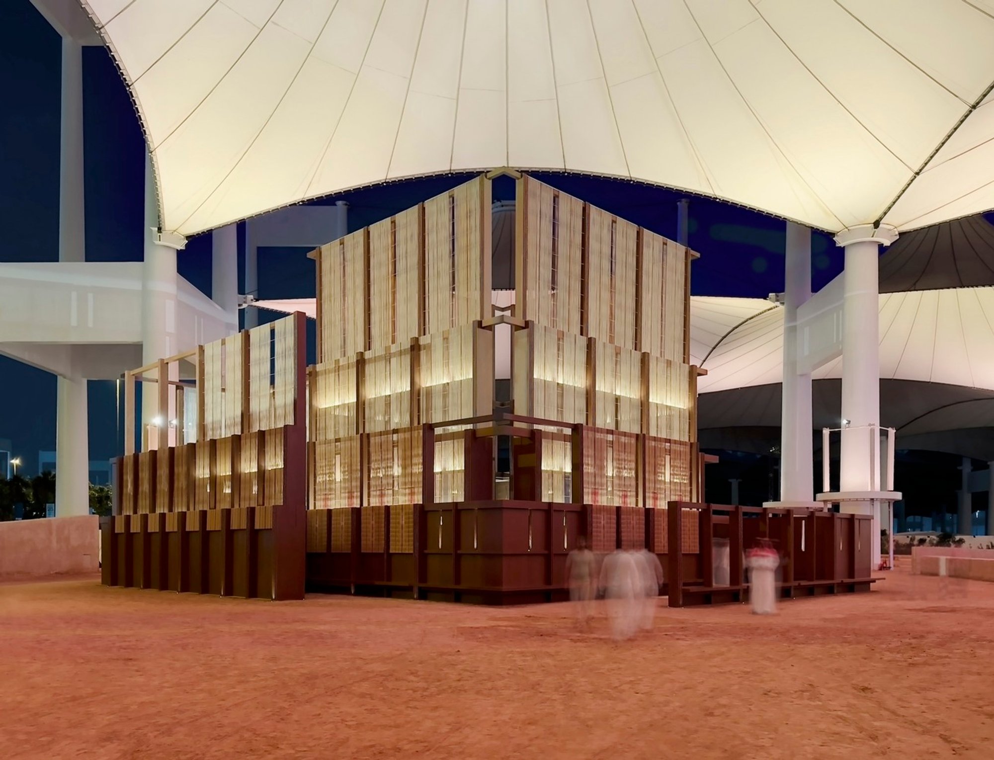 Modular Musalla Design: A Fusion of Tradition and Innovation at the Islamic Arts Biennale