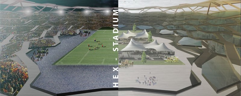 Revolutionizing Stadium Architecture: Multi-Functional Urban Hub