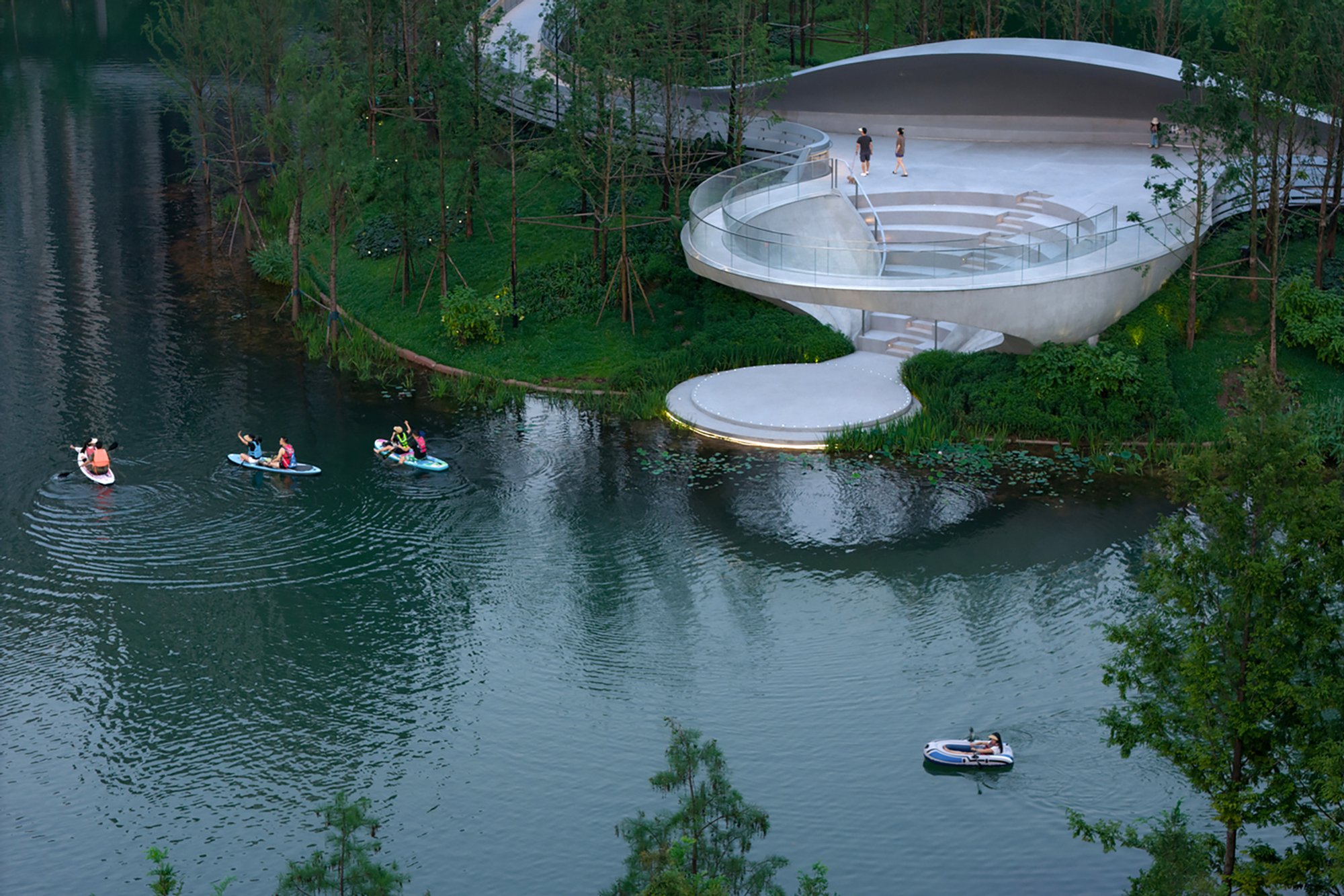 Ring of Starlight by HDEC AIR-CoLAB Studio: A Harmonious Architectural Landmark in Chengdu