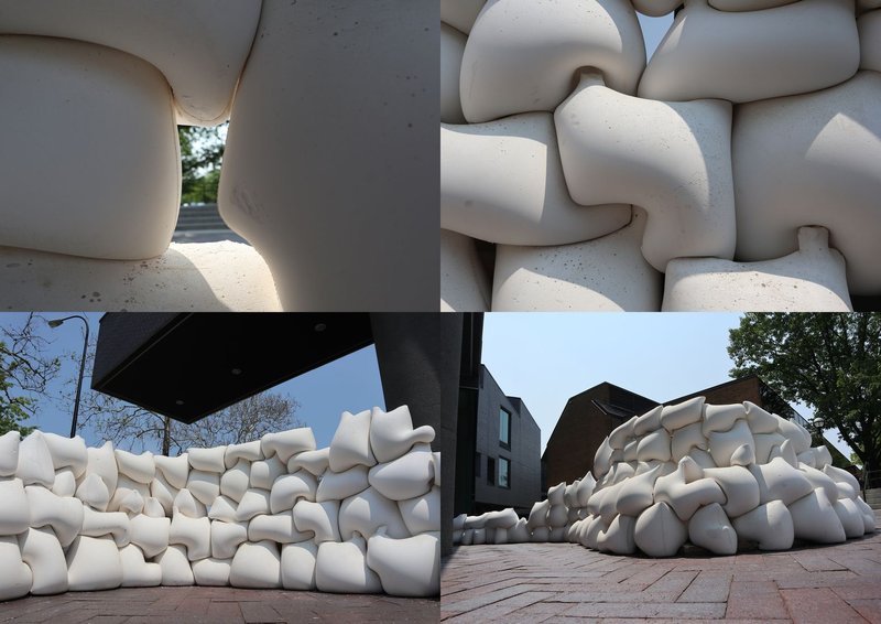 Stacked Forms – Complex interlocking geometries achieved through robotic precision.