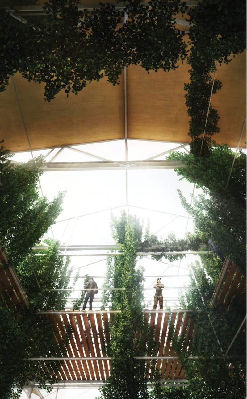 Vertical Gardens – Green spaces enhance well-being and offer a sustainable approach to prison design.