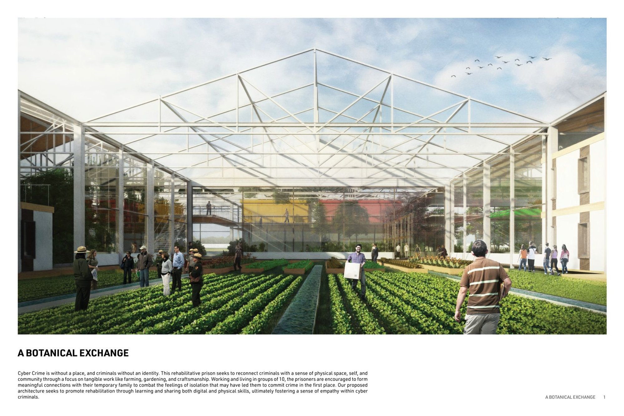A Botanical Exchange: Reinventing Prison Architecture for Rehabilitation