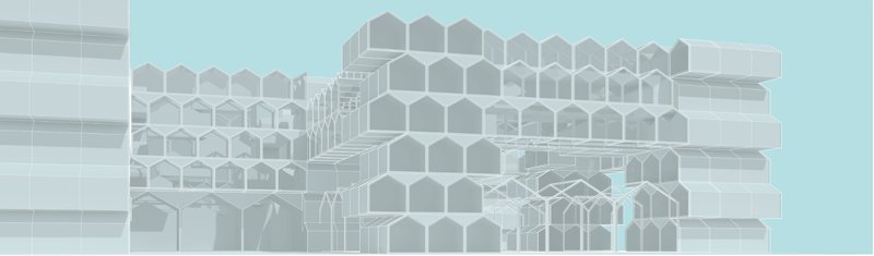 Structural Flexibility and Spatial Arrangement – Modular housing units designed for adaptive scalability.