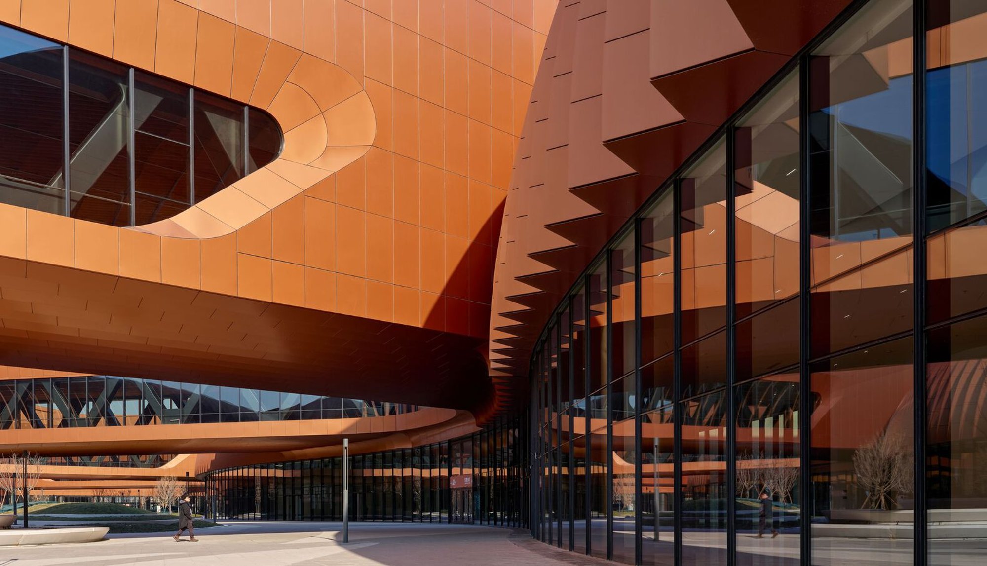 Futuristic Exhibition Center Design: Capital International Exhibition and Convention Center by Zaha Hadid Architects