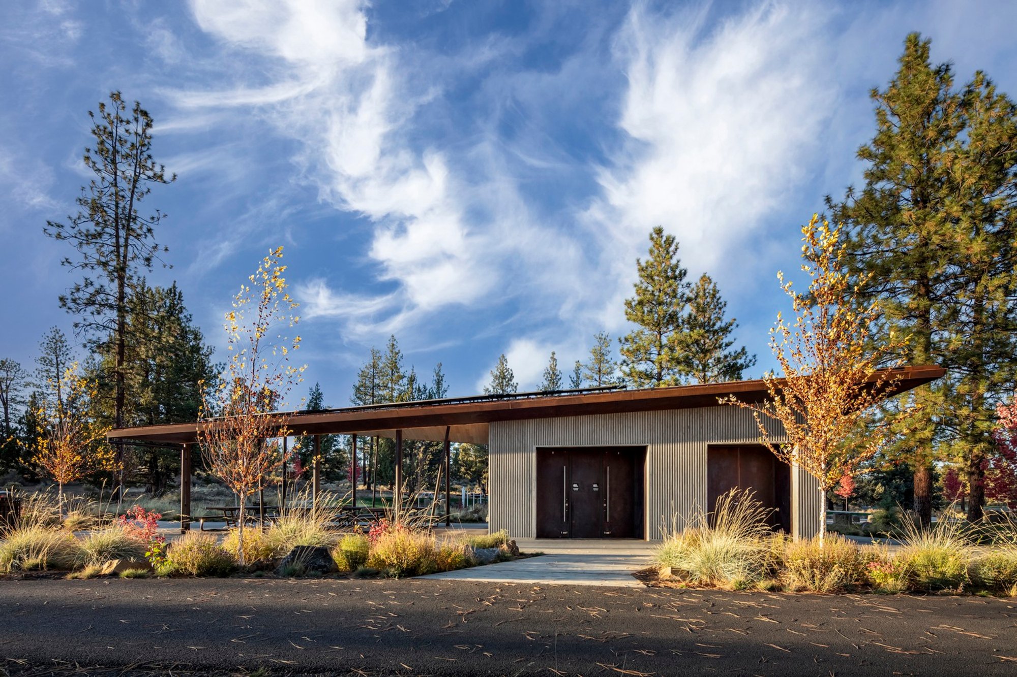 Sustainable Park Architecture: Alpenglow Community Park by Fieldwork Design and Architecture