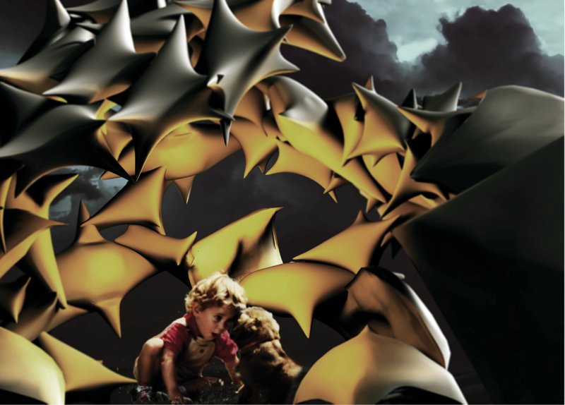 Enclosed Haven – A conceptual rendering showcasing Timeout as an immersive shelter.