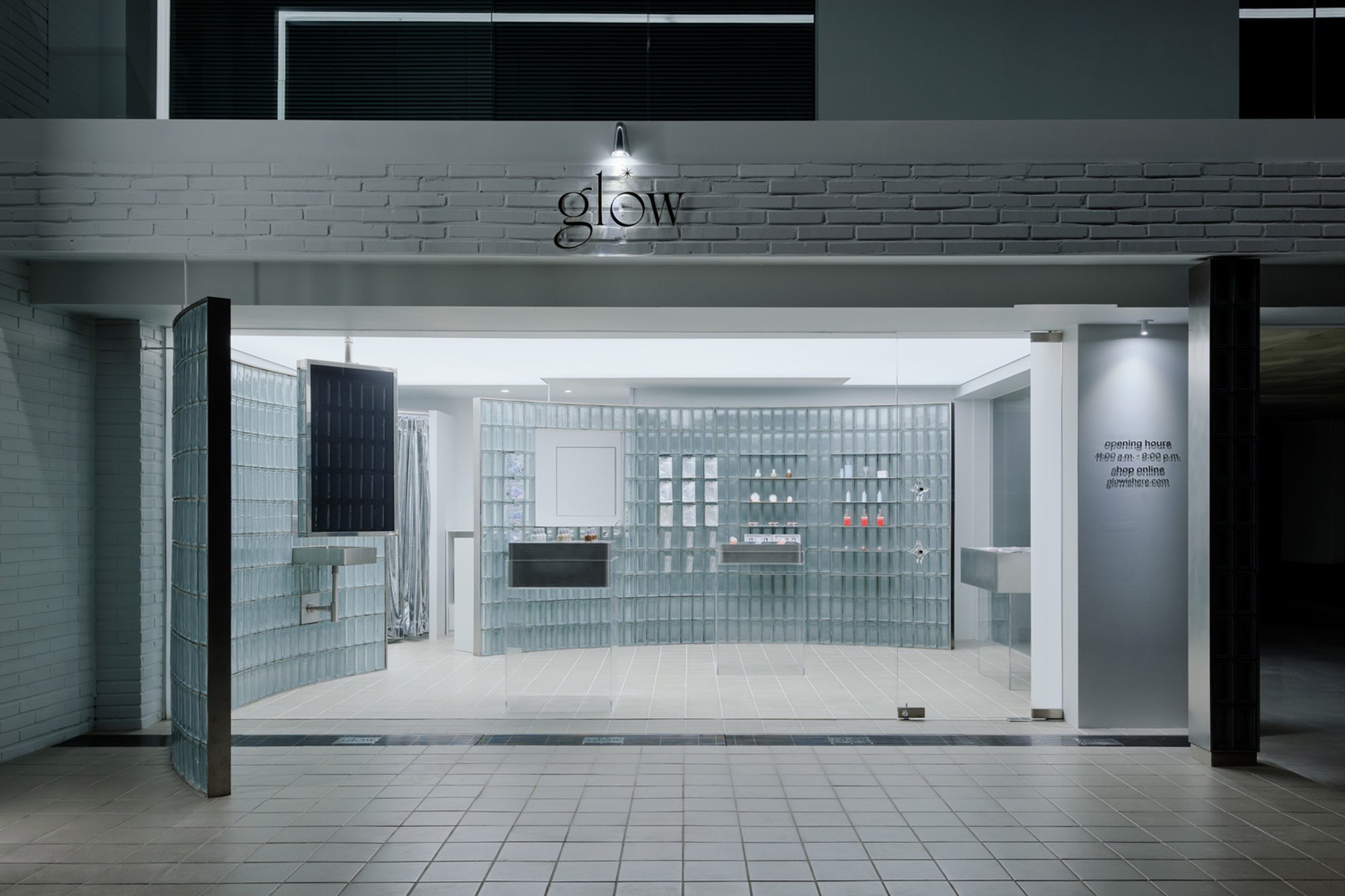 Glow Store by Indiesalon: A Transparent and Modern Retail Experience in Gangnam