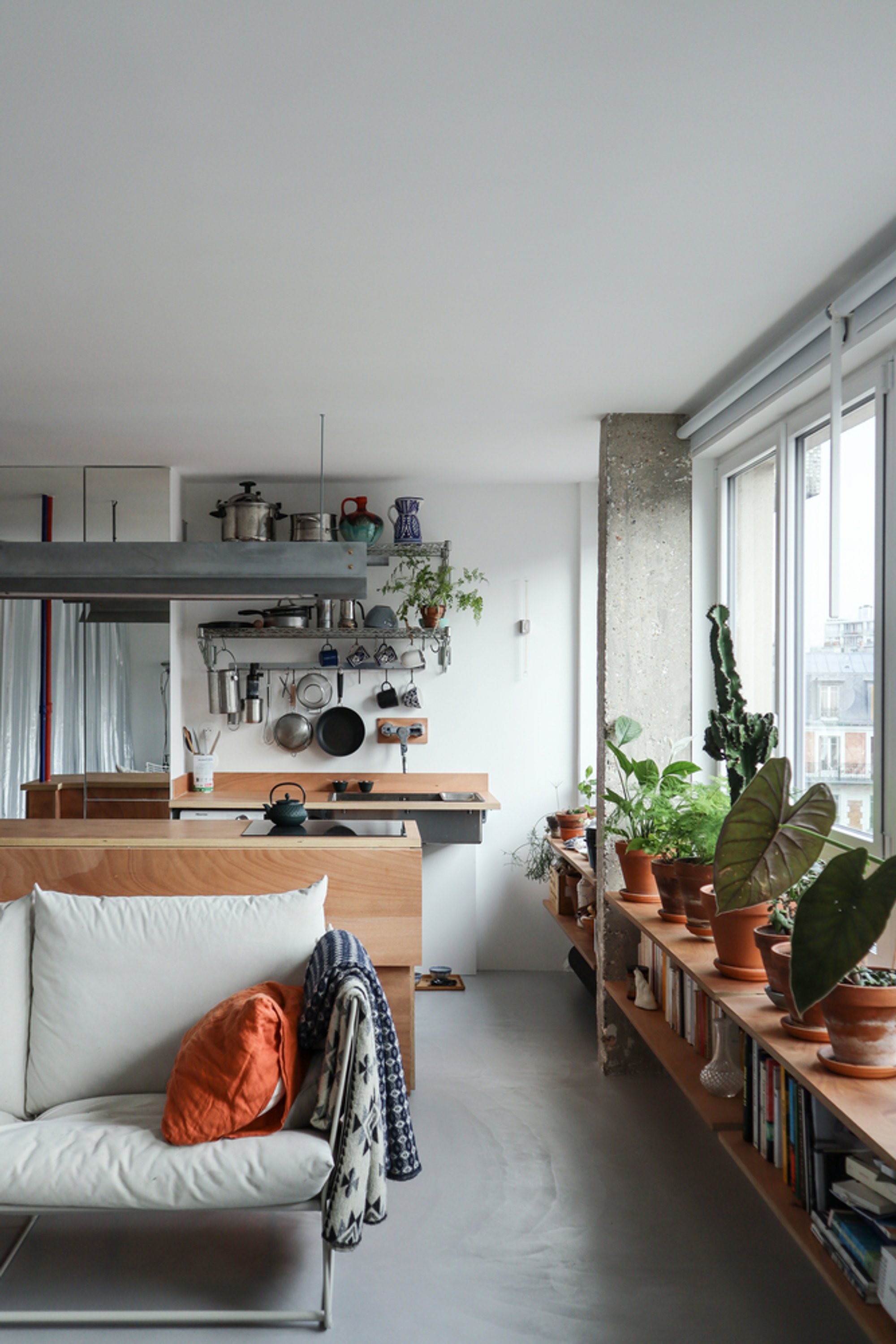 Small Apartment Renovation: Transforming Space in Apartement Rhin by Minuit Architectes