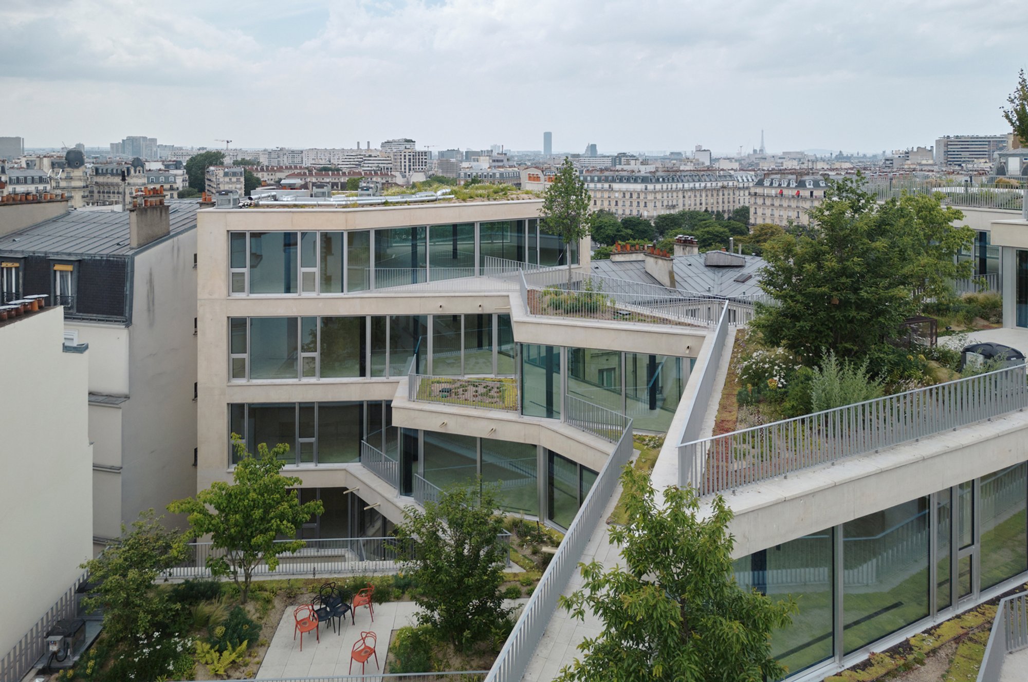 Nation Office Building Intervention by TANK Architectes: A Contemporary Response to Parisian Urban Fabric