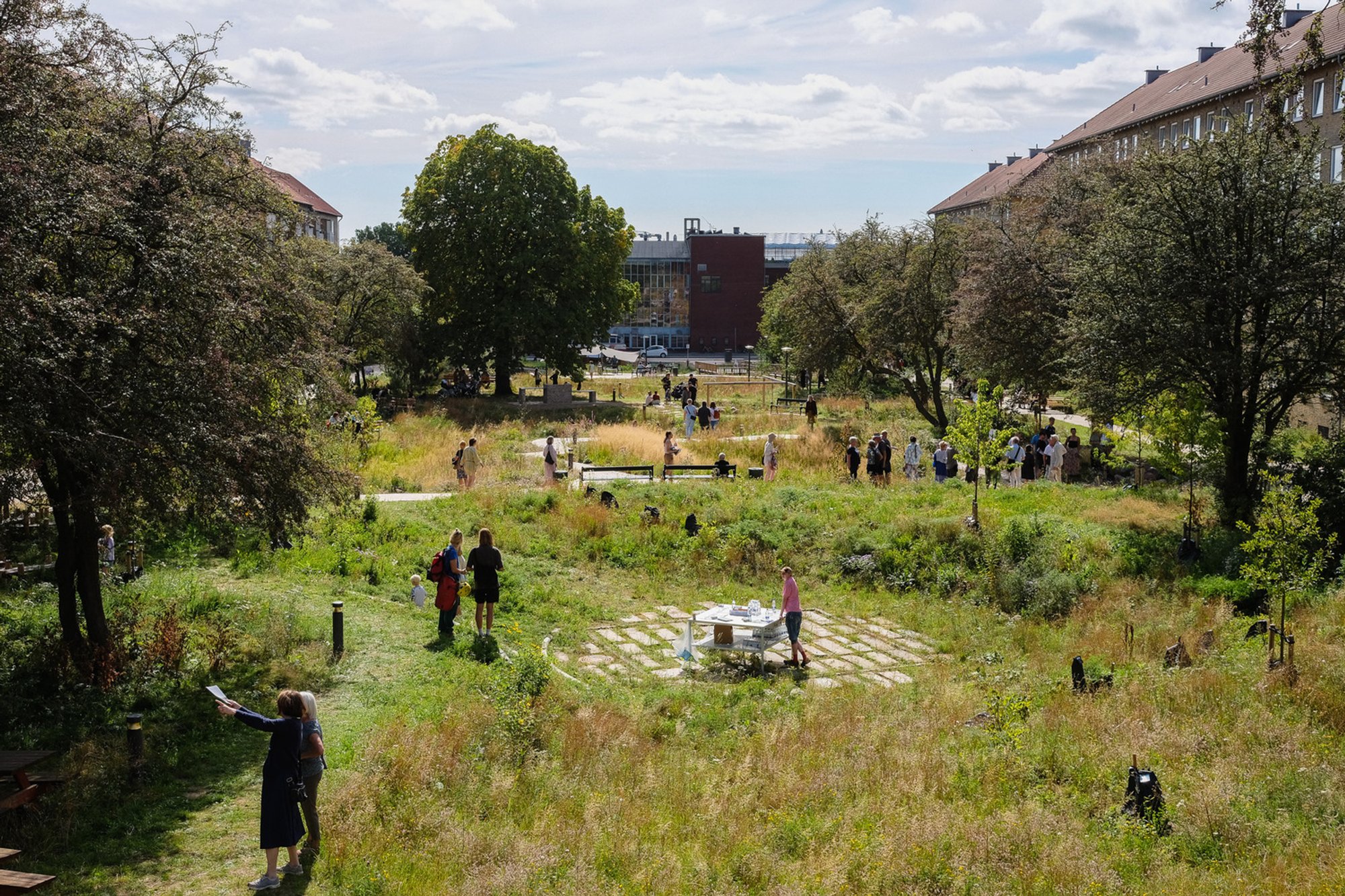 Grønningen-Bispeparken: A Groundbreaking Nature-Based Climate Park by SLA