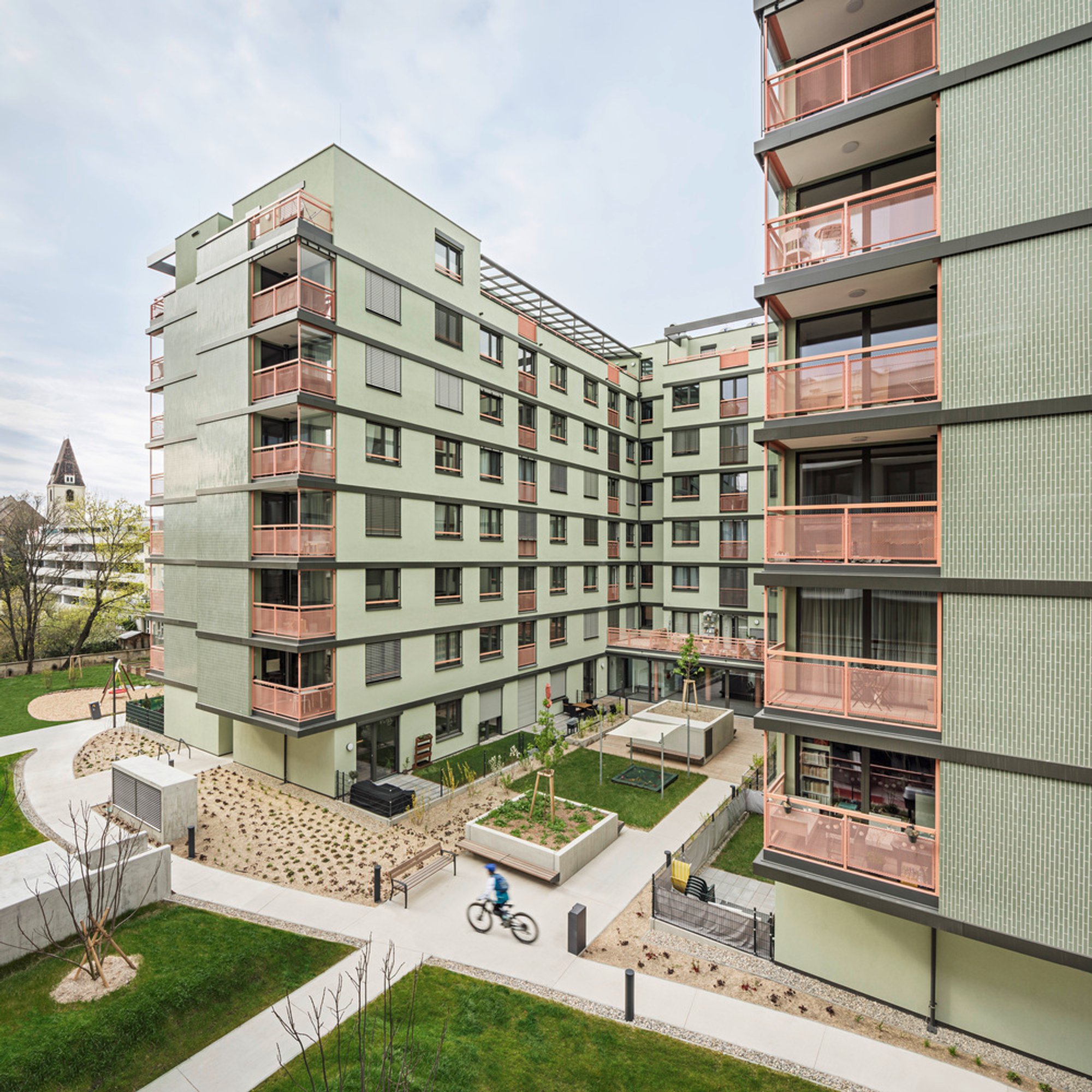 Sustainable Housing for Single Parents: Clemens Kirsch Architektur’s Innovative Design in Vienna