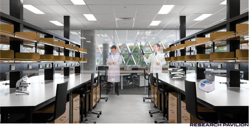 Research Pavilion – A cutting-edge facility driving innovation in extreme environment sustainability.