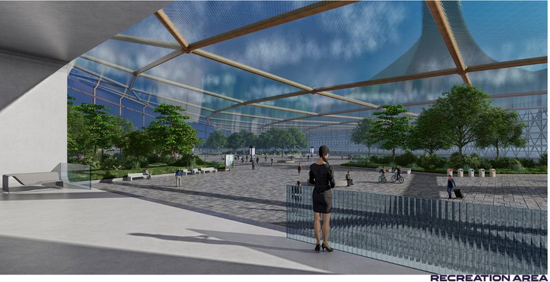 Recreation Area – A green, sheltered space fostering relaxation and community.