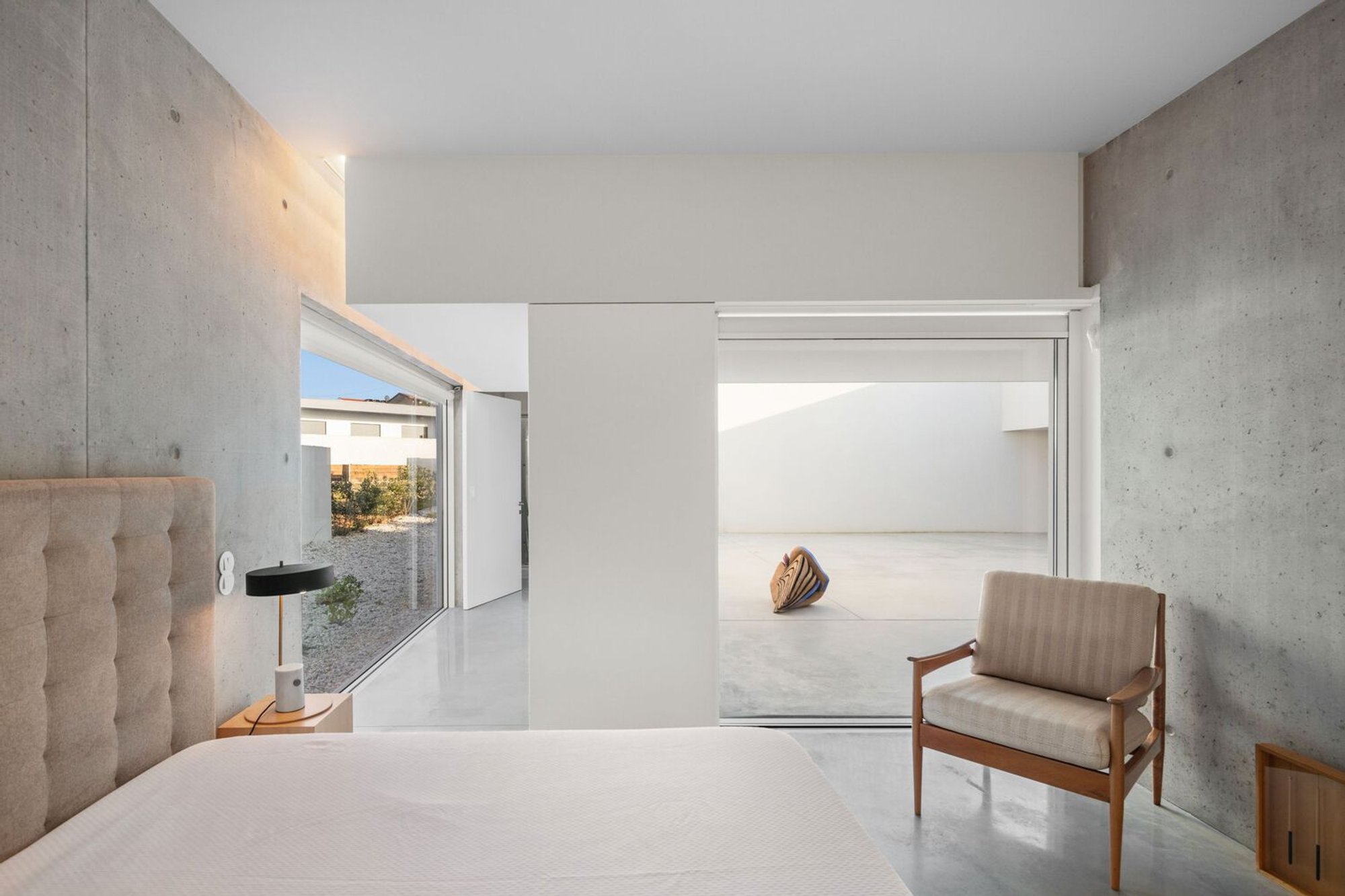 Modern Concrete House Design: PPA House by NØ ARQ in Portugal