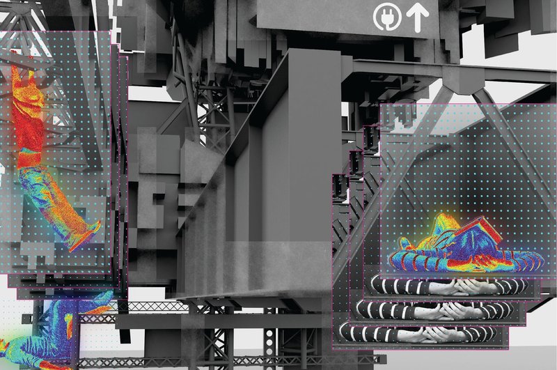 Cybernetic Confinement – A futuristic AI-driven prison structure integrating surveillance and psychological conditioning.