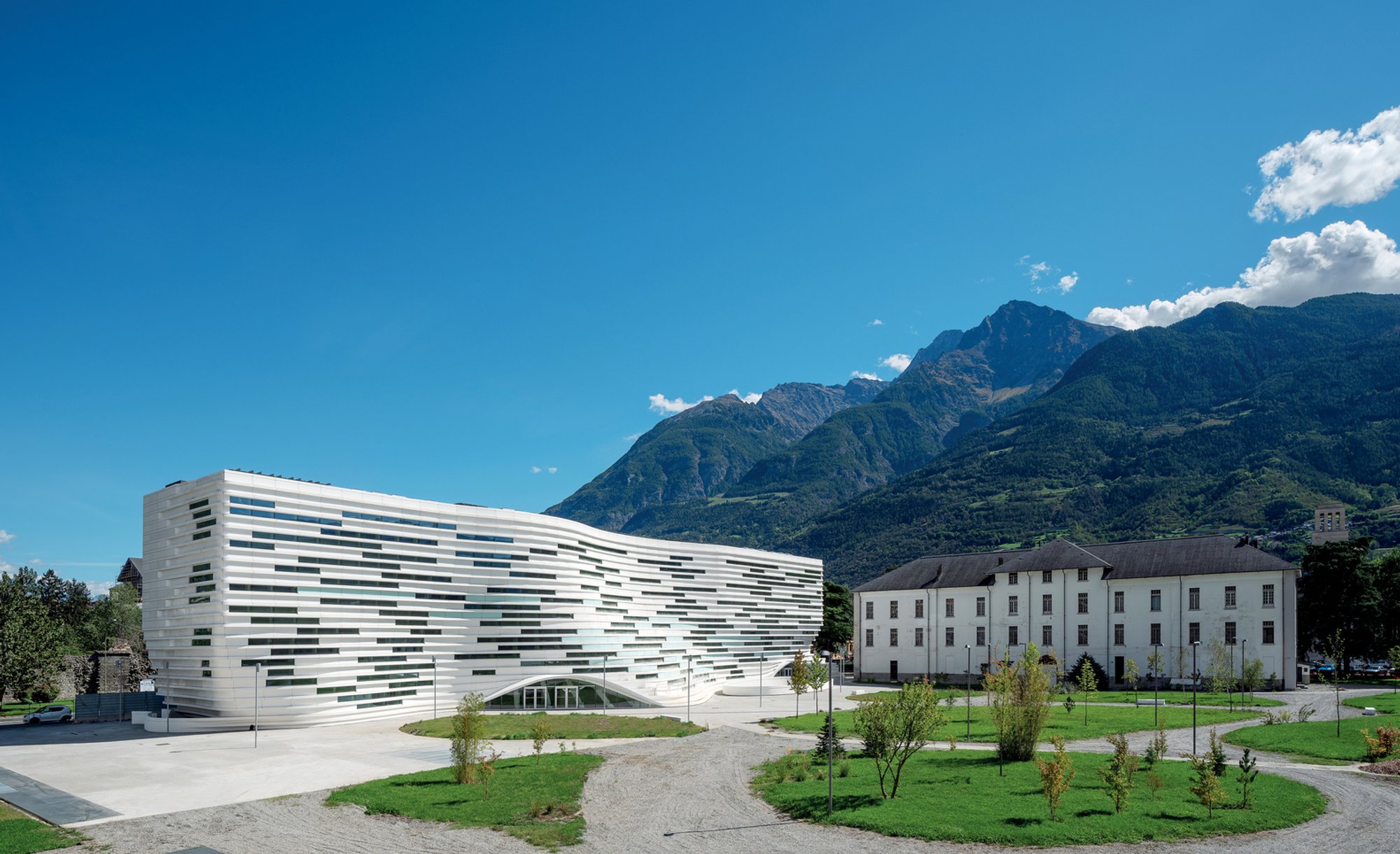 Valle d’Aosta University Campus: A Benchmark in Sustainable University Campus Design by Mario Cucinella Architects