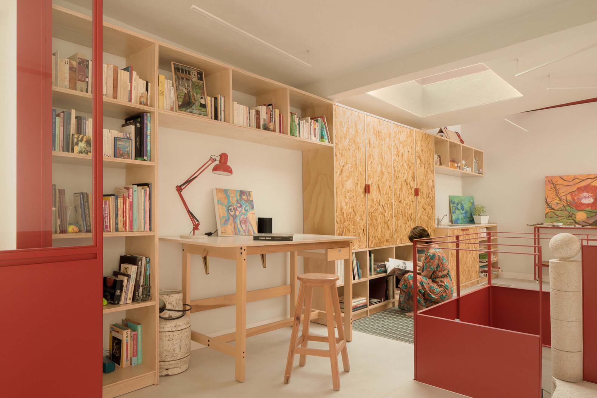 Art Studio Renovation: Daniela Riquelme Studio Workshop by AMASA Estudio in Coyoacán