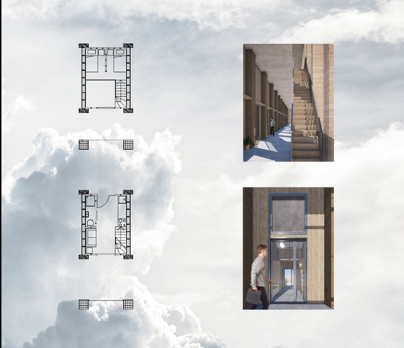Architectural Transparency – Human-centered prison design with open corridors and natural light.