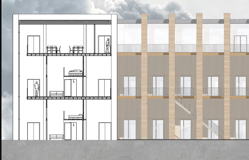 Reimagined Living Spaces – Modern prison cells promoting dignity and rehabilitation.