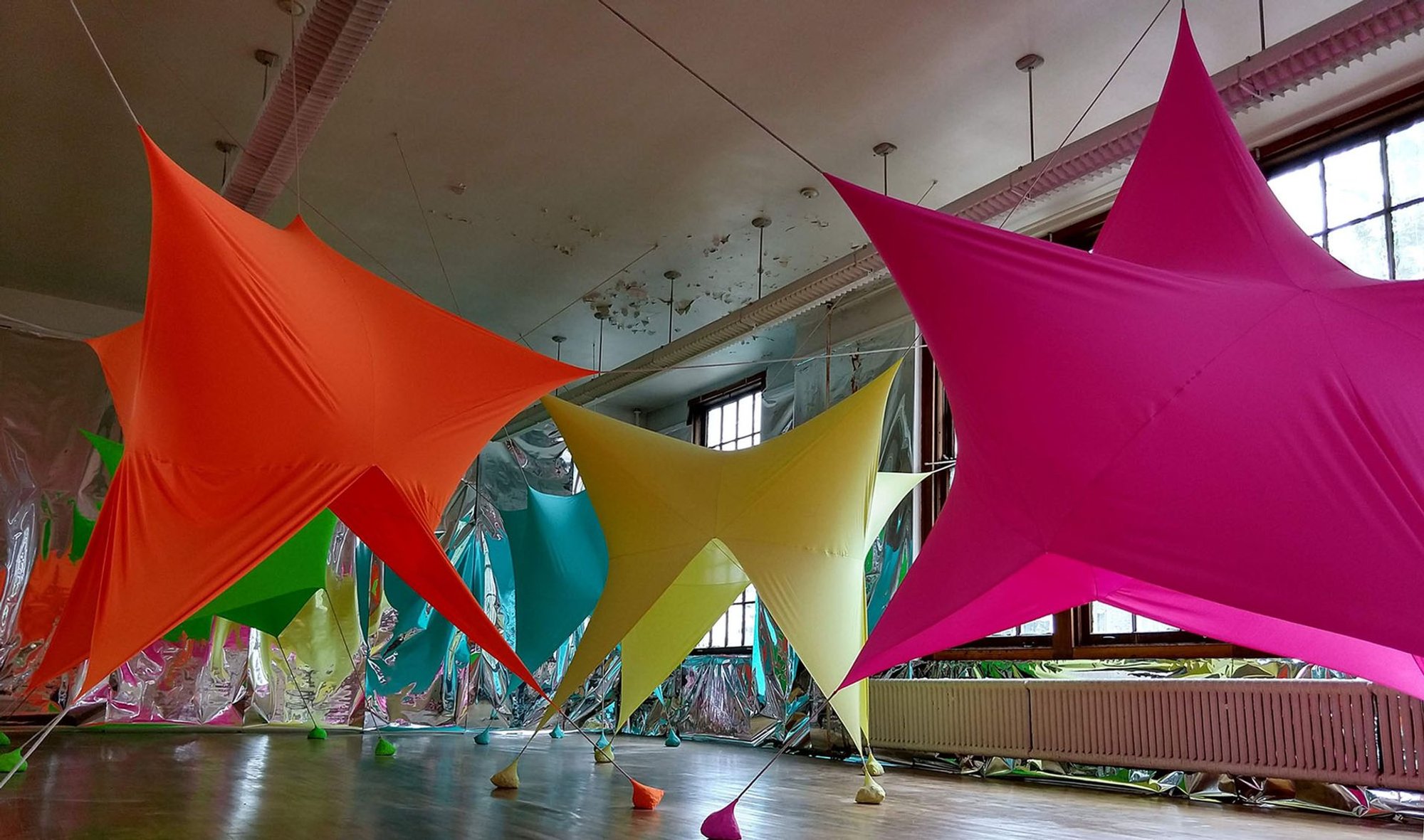 Color Constellation: An Immersive Architectural Installation
