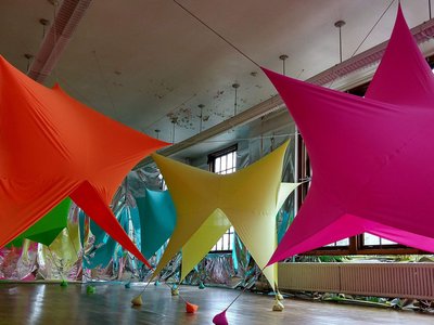 Color Constellation: An Immersive Architectural Installation