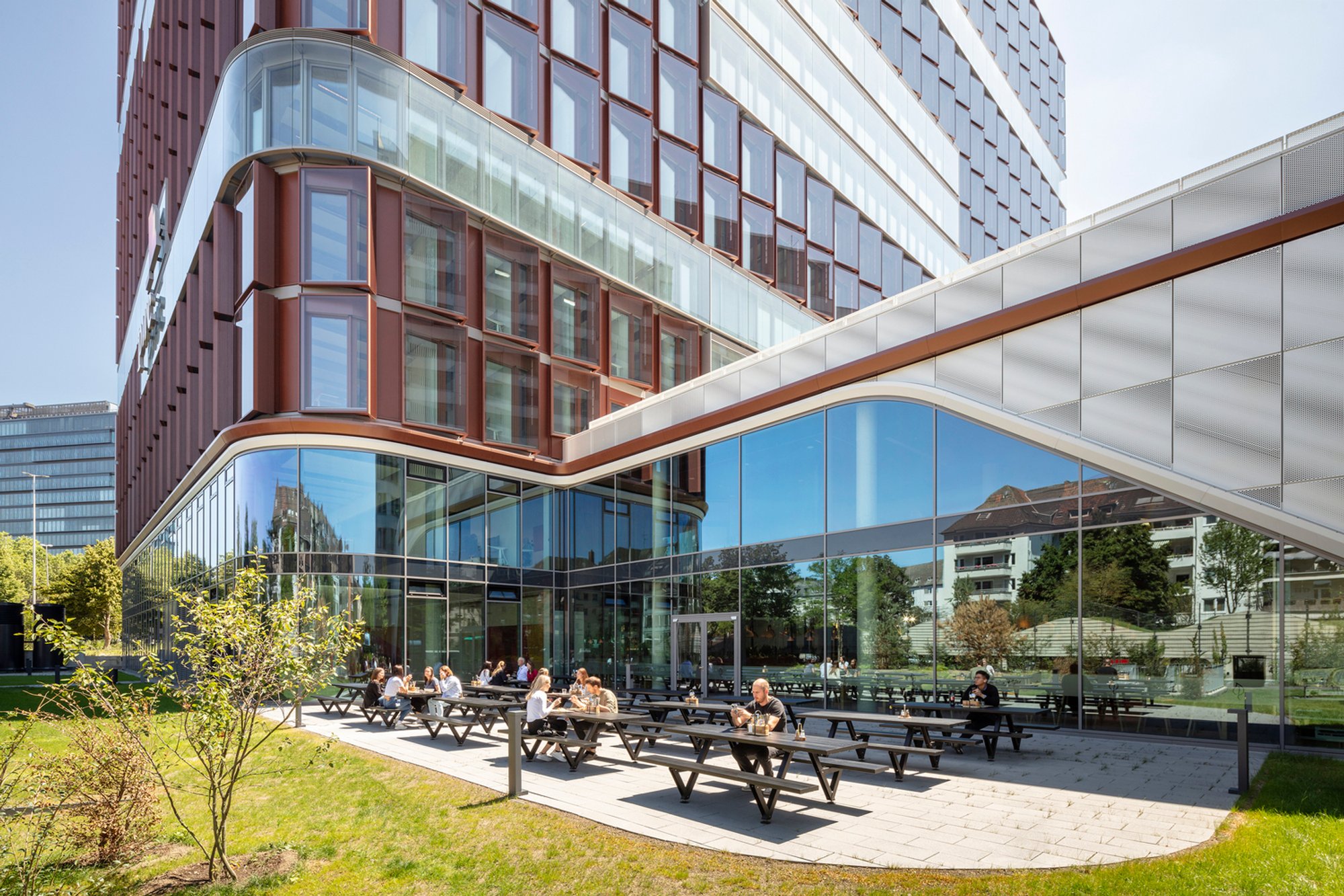 Eclipse Campus: A Sustainable Vertical Work Campus by UNStudio + HPP Architects