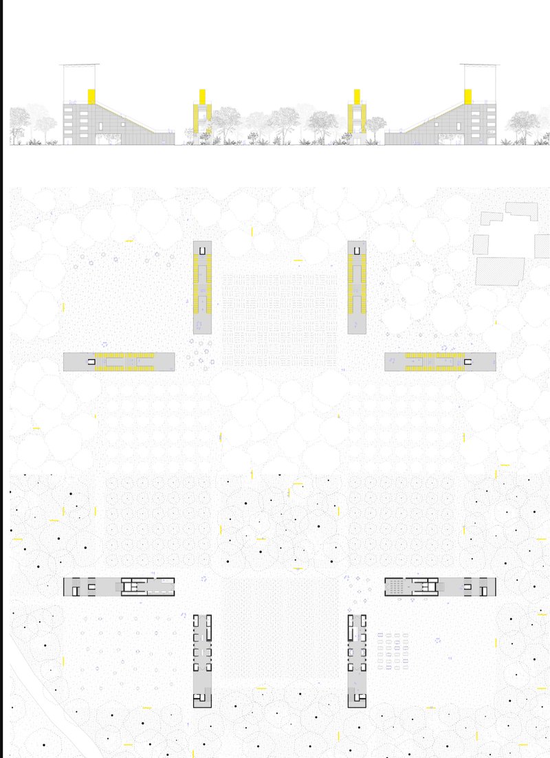 Park Phase Design – A planned urban park replacing the stadium footprint, fostering community interaction.&nbsp;