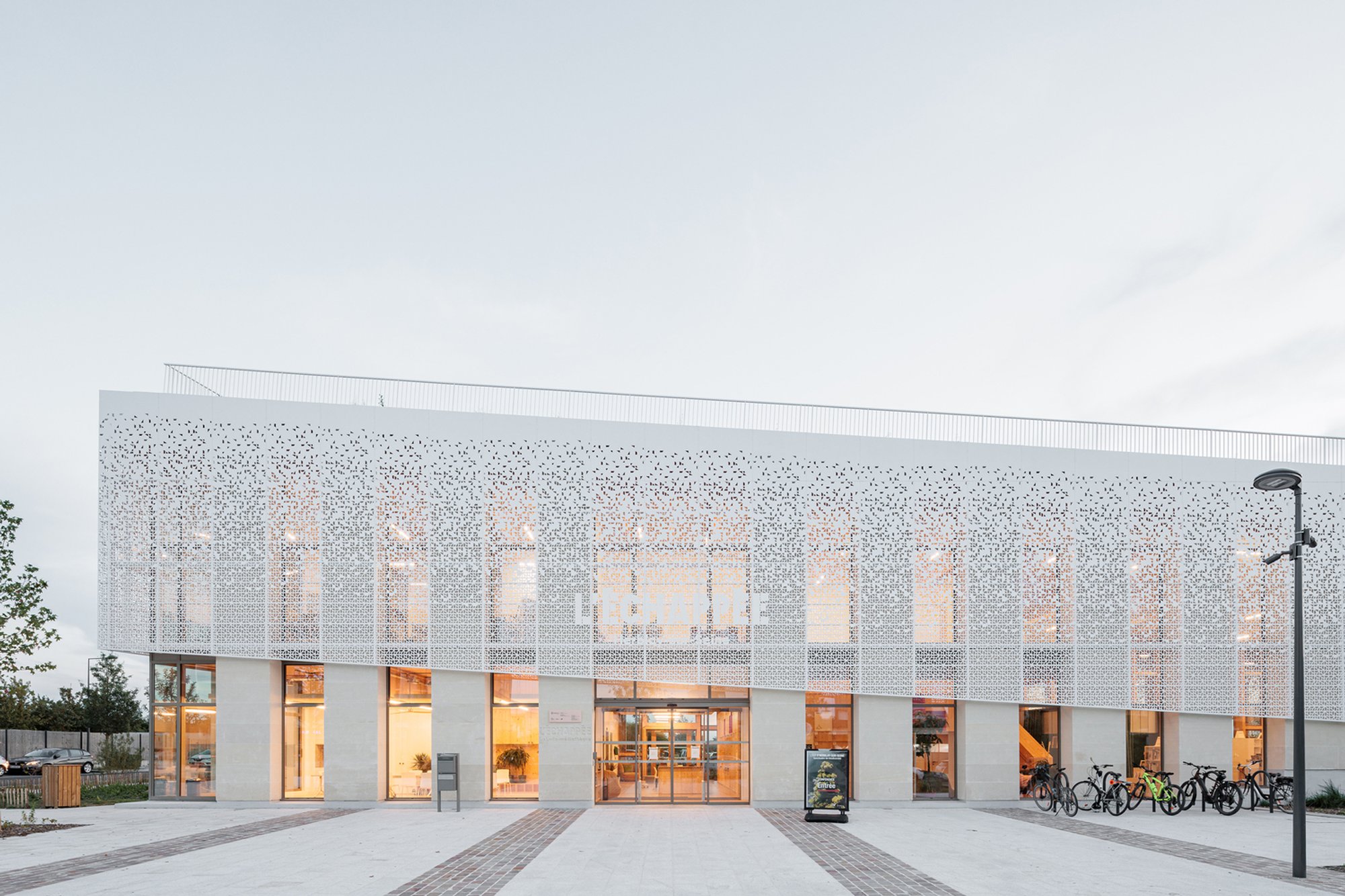 L’échappée by Atelier WOA: A Cultural Landmark in Herblay-sur-Seine